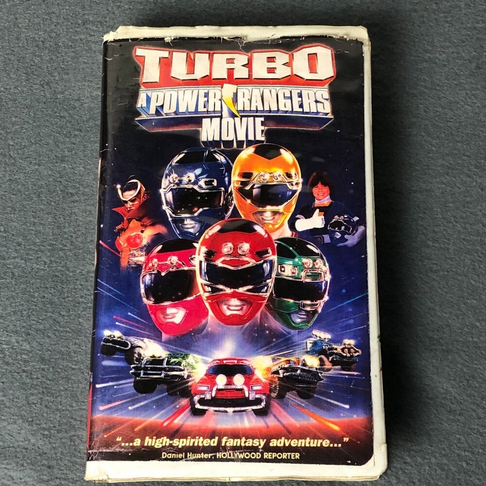 Turbo: A Power Rangers Movie (VHS, 1997) Clamshell